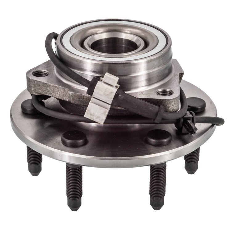 Wheel Bearing and Hub Assembly Fits Select 1999-2014 Cadillac, Chevrolet, GMC Models [Front]