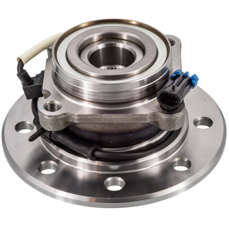 Wheel Bearing and Hub Assembly Fits Select 1995-2000 Chevrolet, GMC Models [Front]