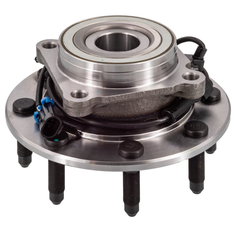 Wheel Bearing and Hub Assembly Fits Select 1999-2007 Chevrolet Silverado/GMC Sierra 1500, 2500, 3500 [Front]