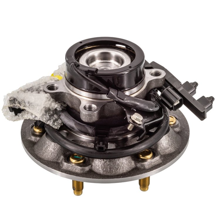 Wheel Bearing and Hub Assembly Fits Select 2004-2008 Chevrolet, GMC, Isuzu Models [Front Left]