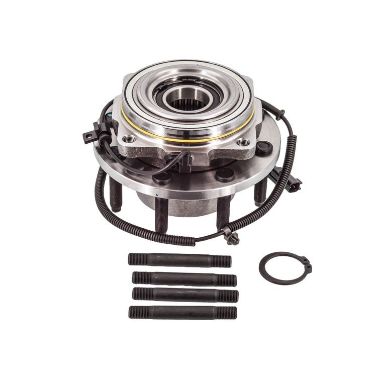 Wheel Bearing and Hub Assembly for 2011-2016 Ford F-250 Super Duty, Ford F-350 Super Duty [Front]