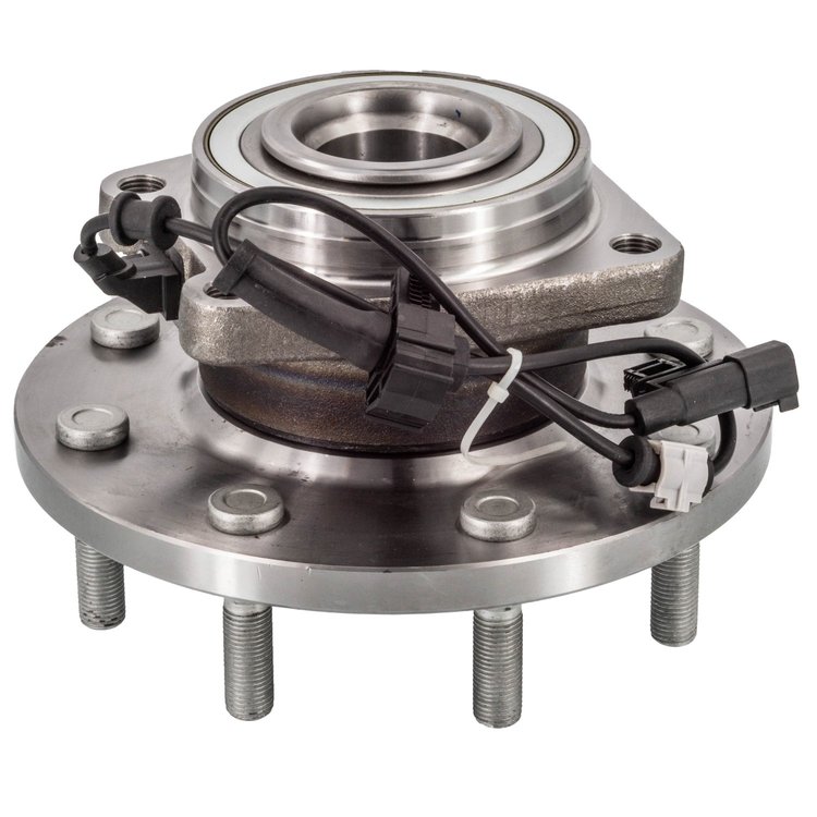 Wheel Bearing and Hub Assembly for 2011-2019 Chevrolet Silverado 2500HD/3500HD, GMC Sierra 2500HD/3500HD [Front]