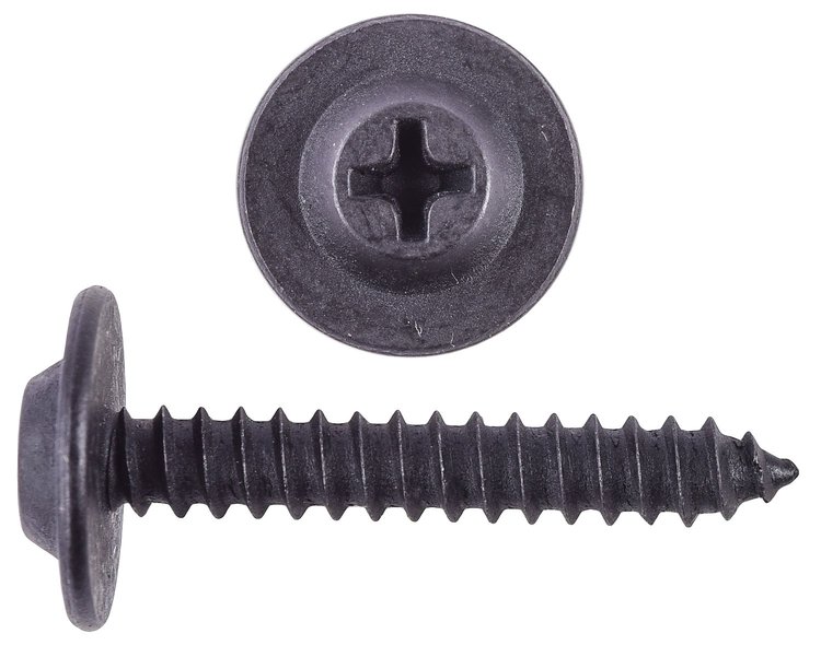 Phillips Flat Top Head Trim Screws #8 x 1 in. UHL [100 Pieces]