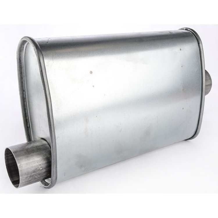 Turbo Muffler [2 1/2 in.] Offset/Centered - Reversible