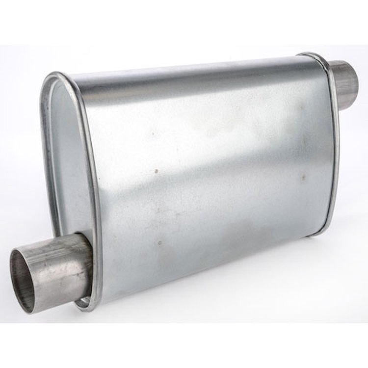 Turbo Muffler [2 1/2 in.] Offset/Offset - Reversible