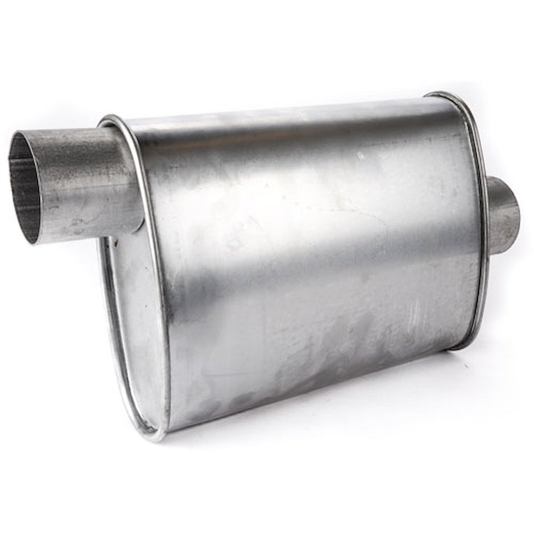Turbo Muffler [3 in.] Offset/Centered - Reversible