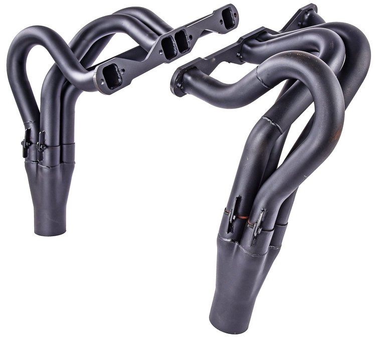 Racing Headers for Chevy S-10 with a Small Block Chevy V8 Engine Swap [Fenderwell Exit]
