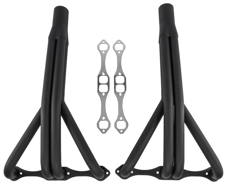 Demolition Derby Headers for Small Block Chevy [1 5/8 in. Primary Tubes, 3 in. Collector]