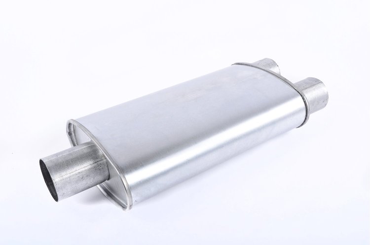 Turbo Muffler [3 in.] Centered/Dual - Reversible