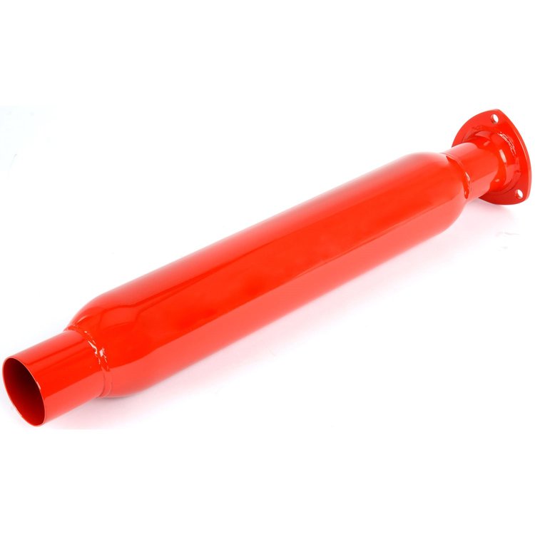 Glasspack Header Muffler with 3 in. Collector [2.250 in. Outlet]