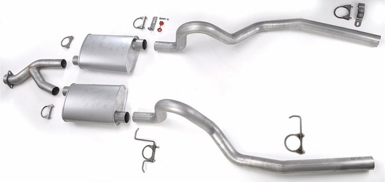 Cat-Back Exhaust System for 1999-2004 Ford Mustang w/V6