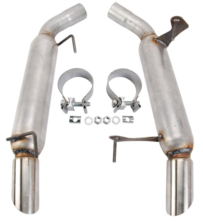 Muffler-Back Exhaust Kit 2005-10 Mustang GT 4.6L 3V