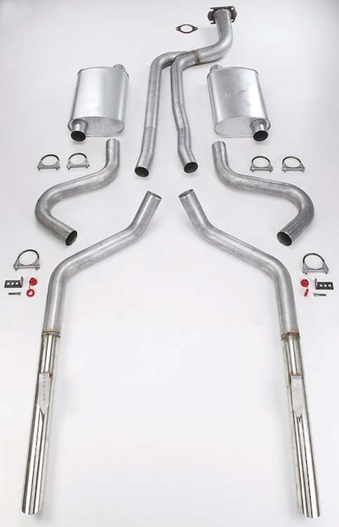 Cat-Back Exhaust System 3" Inlet Y-Pipe