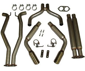 Cat-Back Aluminized Steel Exhaust System Fits: 2010-2015 Camaro SS 6.2L (except Z28)