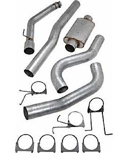 Performance 5" Diesel Exhaust System, 1994-02 Dodge for Cummins Diesel without Converter