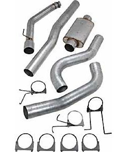 Performance 5" Diesel Exhaust System, 2003-04.5 Dodge for Cummins Diesel without Converter