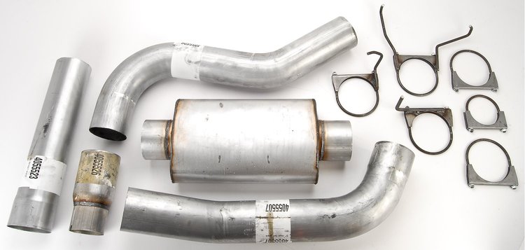 Performance 5" Diesel Exhaust System, 2004.5-07 Dodge for Cummins Diesel with Converter