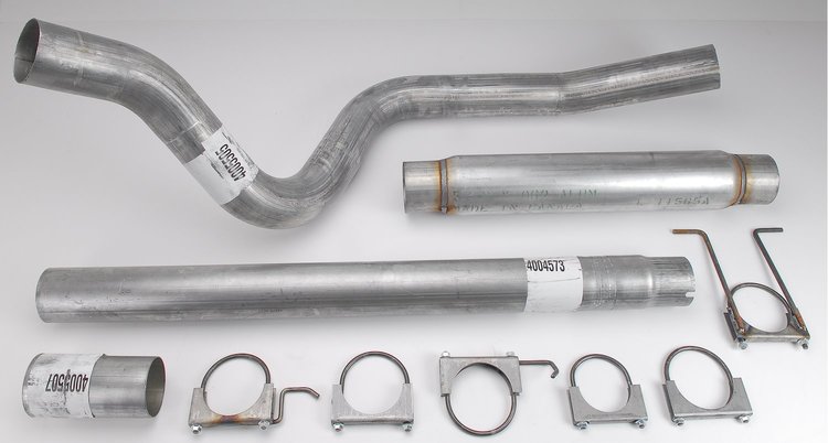 2003-07 Ford 3/4 and 1 Ton Pick-Up Cat-Back Diesel Exhaust System 6.0L with Converter