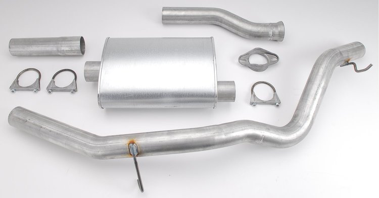 Cat-Back Single Truck Exhaust System Fits: 1992-94 S-Series Blazer