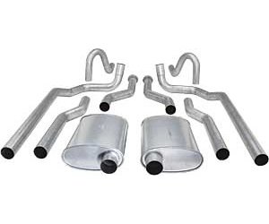 30524 - Header-Back Dual Exhaust Kit for 1964-1972 GM A-Body [2-1/2 in.]