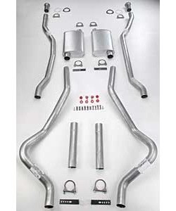 30525 - Header-Back Dual Exhaust Kit for 1978-1988 GM G-Body [2-1/2 in.]