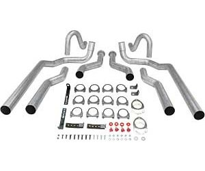 30527 - Header-Back Dual Exhaust Kit for 1964-1972 GM A-Body [2-1/2 in., w/o Mufflers]