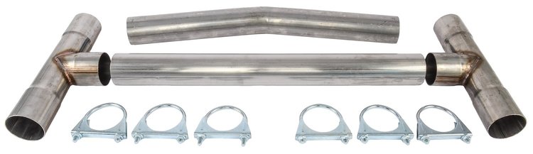 Universal H-Pipe Kit [2.500 in Diameter]