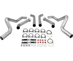 Header-Back Dual 2 1/2 in. Exhaust Kit for 1964-1973 Mustang & 1967-1973 Cougar