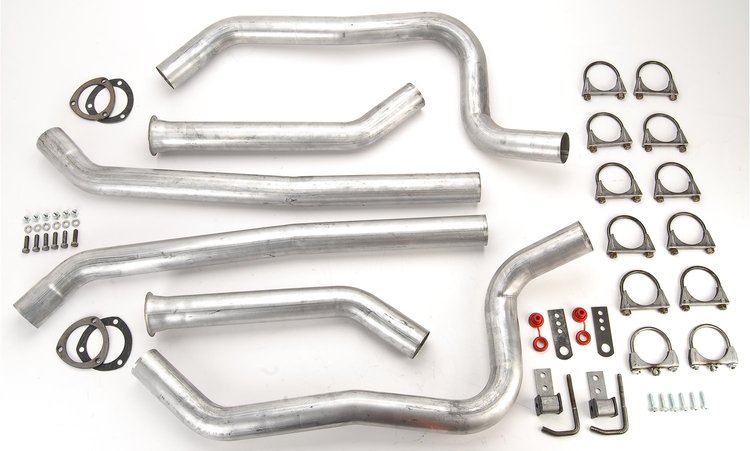 Header-Back Dual 2-1/2 in. Exhaust Kit 1967-1974 Camaro/Firebird