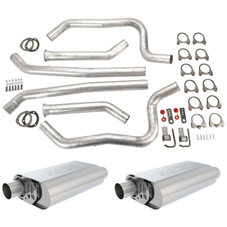 Header-Back Dual 2-1/2 in. Exhaust Kit F-Body Kit