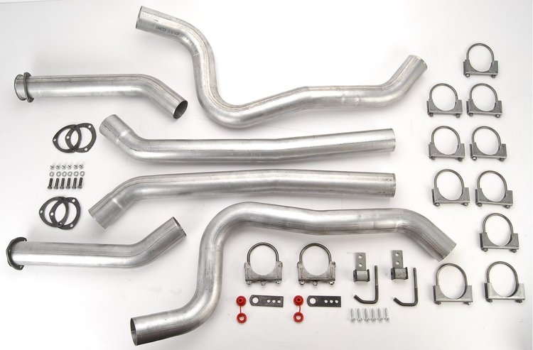 Header-Back Dual 3 in. Exhaust Kit 1967-1974 Camaro/Firebird