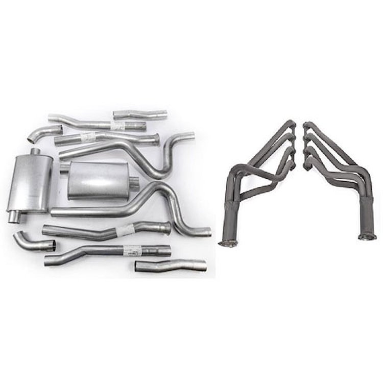 Complete Header Exhaust System Fits: (All Small Block Ford 289-302ci) 1969-73 Mustang