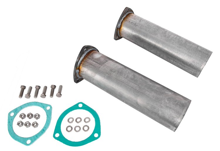 Bolt-On Collector Extensions 18" long, 3" I.D.