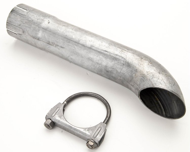 2.5" ID Exhaust Turndown 1 per pkg.