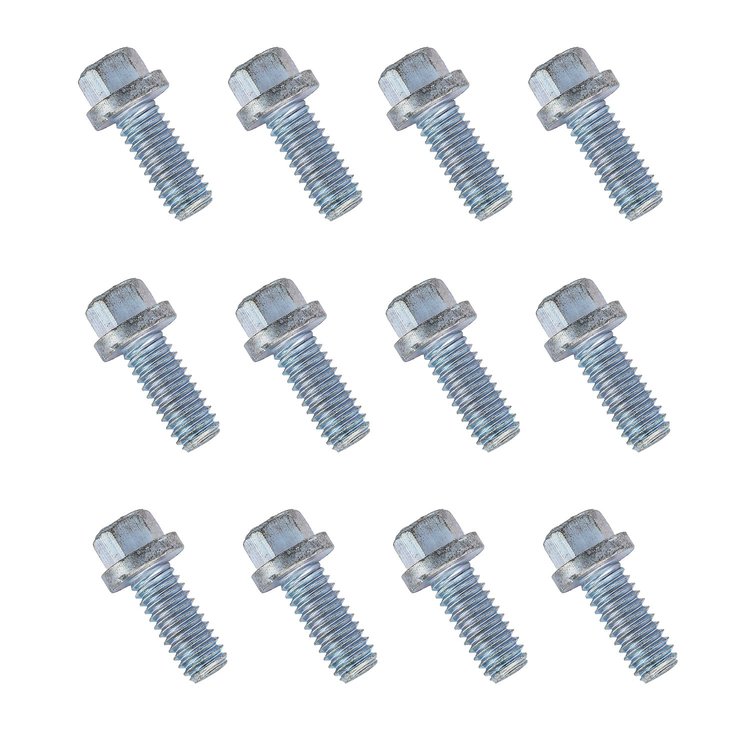5/16"-18 Header Bolt Kit, Hex Head, 3/4" Long for Chrysler and Dodge