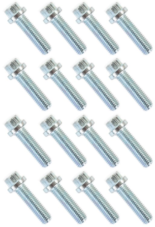 M8 x 1.25 Header Bolt Kit, Hex Head, 30mm Long for Ford Modular and Chevy LS Engines