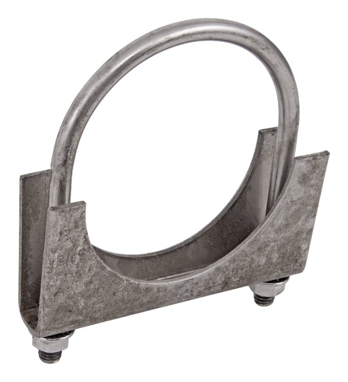 Stainless Steel HD U-Clamp for 3-1/2" OD Pipe