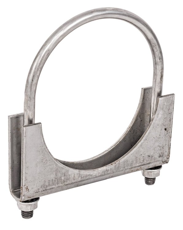 Stainless Steel HD U-Clamp for 4" OD Pipe