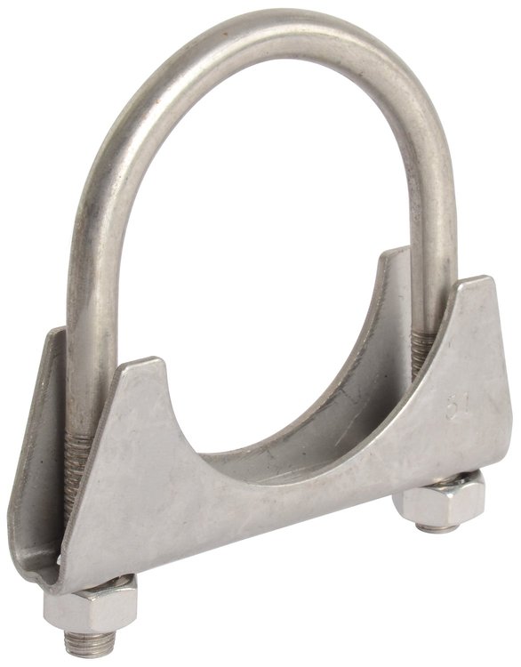 Stainless Steel U-Clamp for 2" OD Pipe