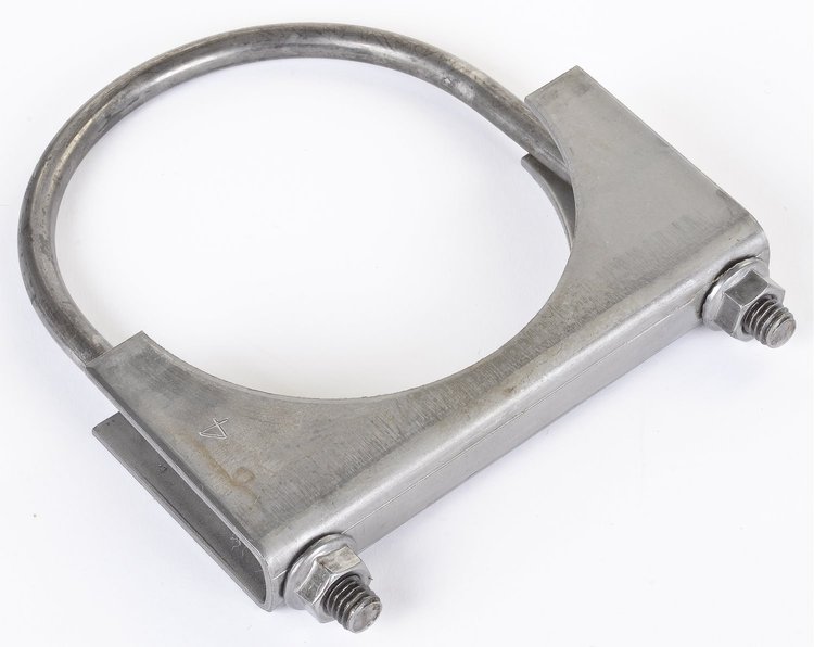 Steel HD U-Clamp for 4 in. O.D. Pipe