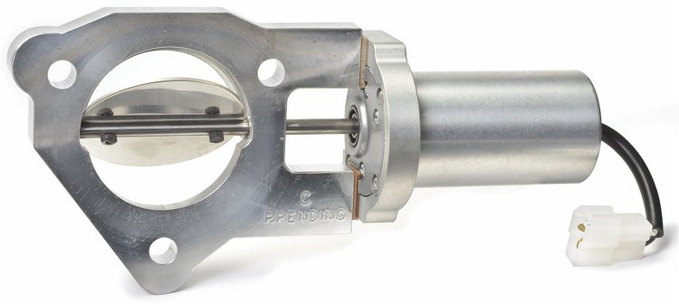 2.5" Electric Exhaust Cutout 1/pkg for Single Exhaust