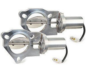 3" Electric Exhaust Cutouts 2/pkg for Dual Exhaust