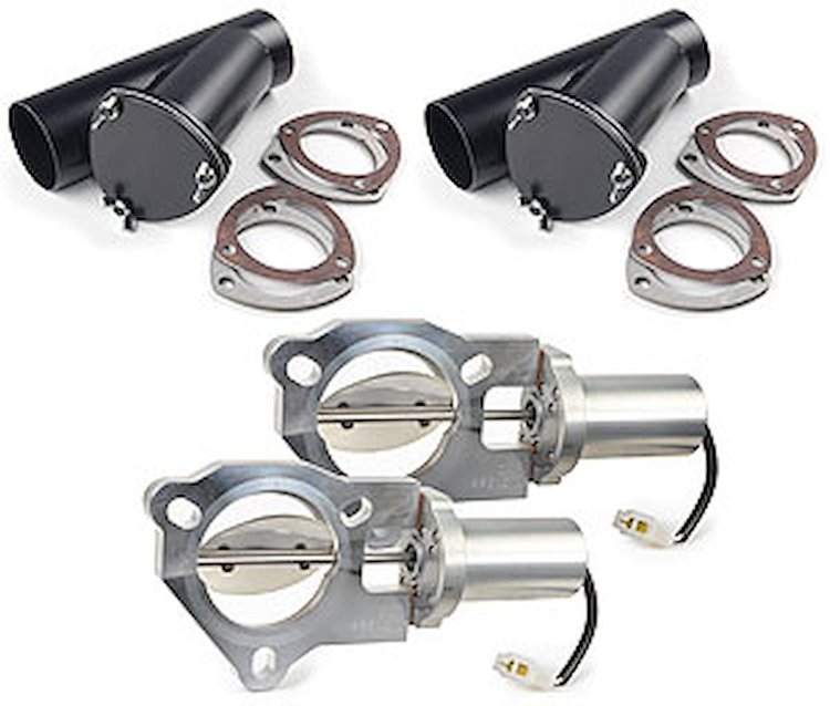 3" Electric Exhaust Cutout Kit