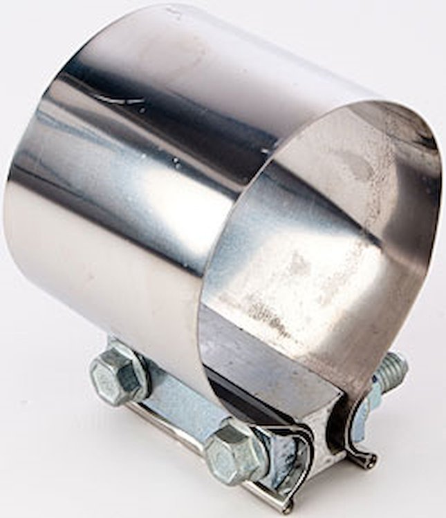 Butt Joint Exhaust Band Clamp Fits 3-1/2" OD Pipe