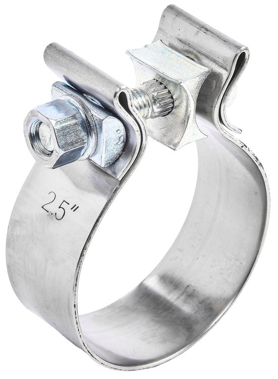 Narrow Band Exhaust Clamp 2.5" ID x 1-1/4" wide