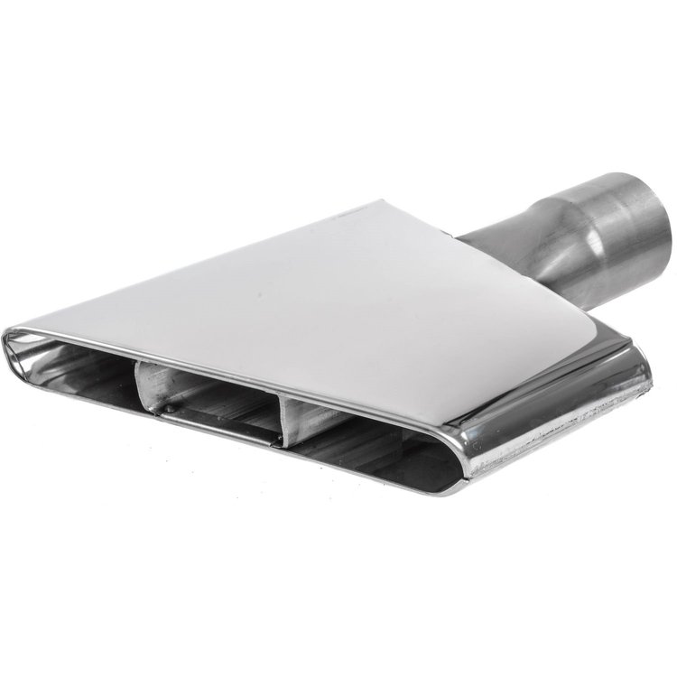 Circle Track Style Stainless Steel Exhaust Tip 2-1/2" I.D. Inlet