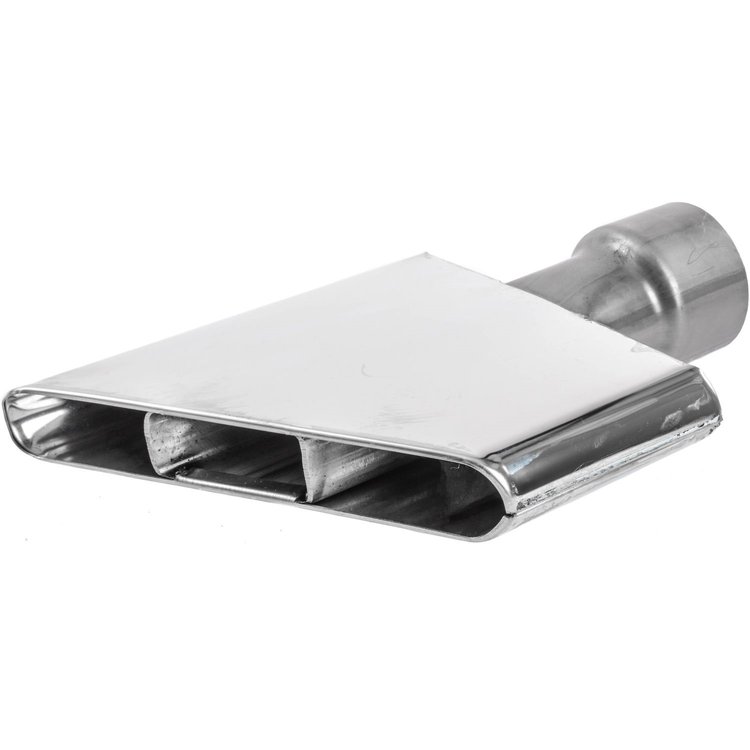 Circle Track Style Stainless Steel Exhaust Tip 3" I.D. Inlet