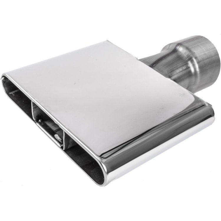 Circle Track Style Stainless Steel Exhaust Tip 3" I.D. Inlet