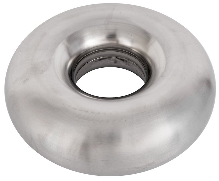 Full Round Donut Tubing, 304 Stainless Steel [3.5 in. Dia. x 7 in. Bend Radius]