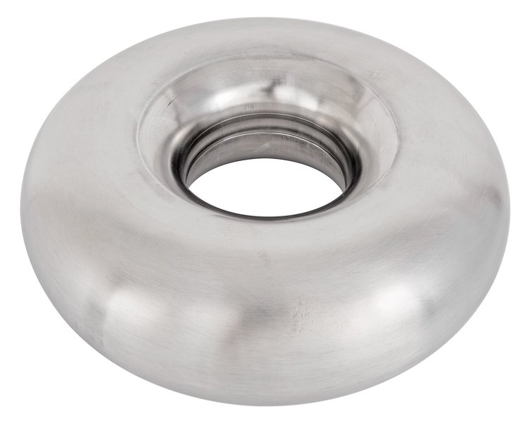 Full Round Donut Tubing, 304 Stainless Steel [4 in. Dia. x 8 in. Bend Radius]